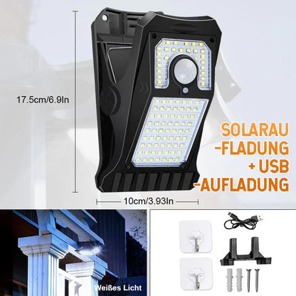 SolGlow™ – Waterproof solar clip light for all weather