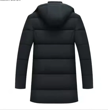 Frostel™ | Men's hooded, padded, and fleece-lined winter jacket – perfect for cold days