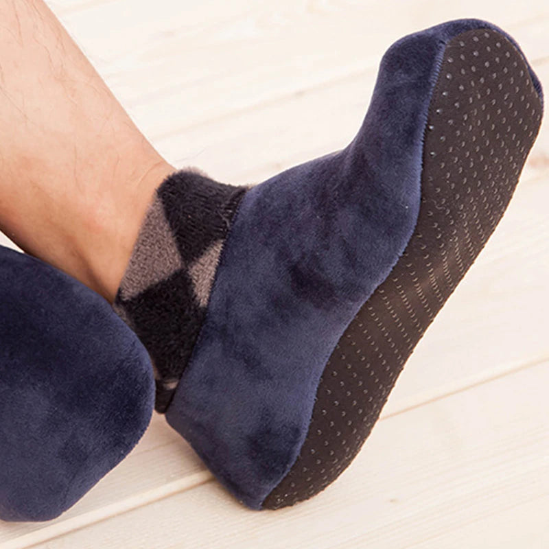 ThermalStride™ - Gemütliche rutschfeste Hausschuhe