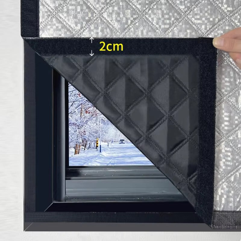 Graphen Wärmedämmvorhang für Fenster
