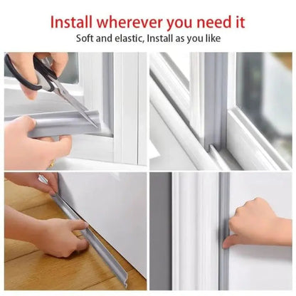 SealGuard™ - Selbstklebendes Dichtungsband für Fenster und Türen