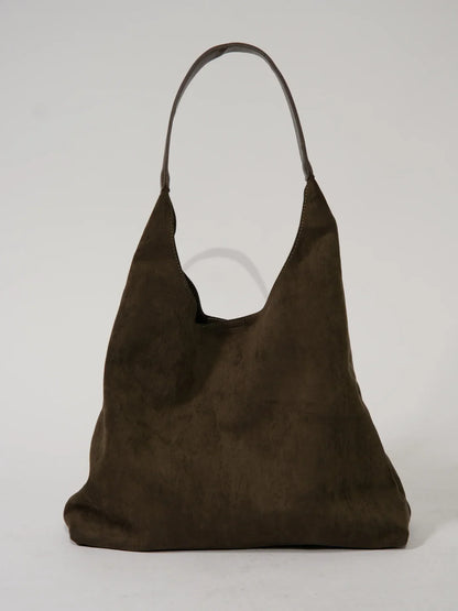 Freya™ | Soft suede shoulder bag