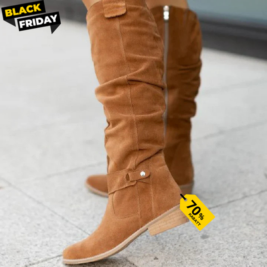 Carla™ - Luxury Leather Women's Boots