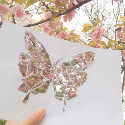 DIY™ | Butterfly Broken Mirror Photo Frame 