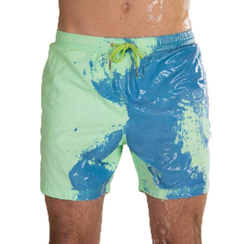 AquaGlow™ | Swim Trunks - Immerse yourself in color! 