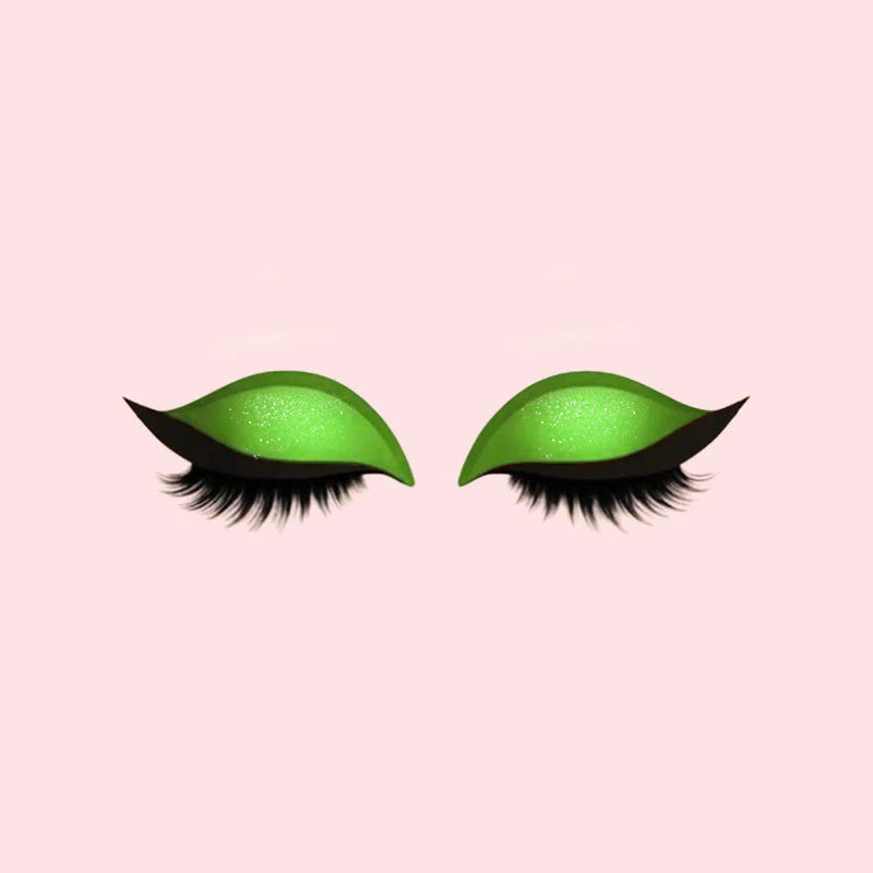 3-in-1 Lidschatten-, Eyeliner- und Wimpernaufkleber-Set für sofortigen Glamour