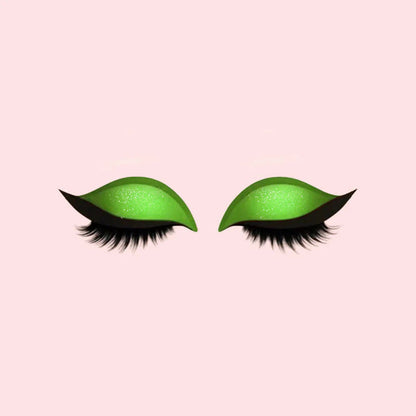 3-in-1 Lidschatten-, Eyeliner- und Wimpernaufkleber-Set für sofortigen Glamour