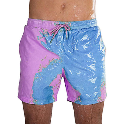AquaGlow™ | Swim Trunks - Immerse yourself in color! 