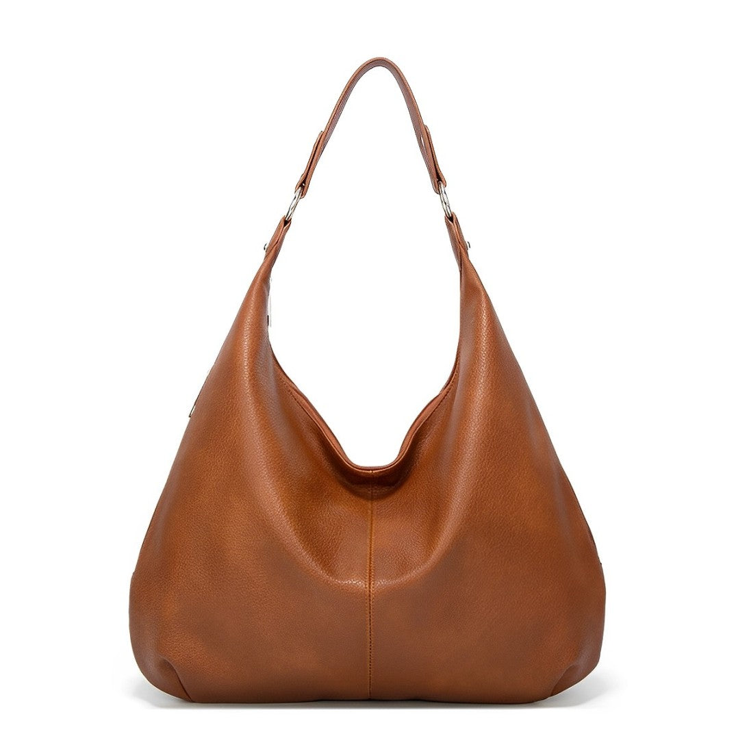 Alva™ | Simple large shoulder bag in solid color