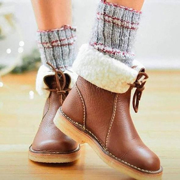 50% off | AquaCalf™ | Waterproof calfskin boots with wool lining [Last day discount]