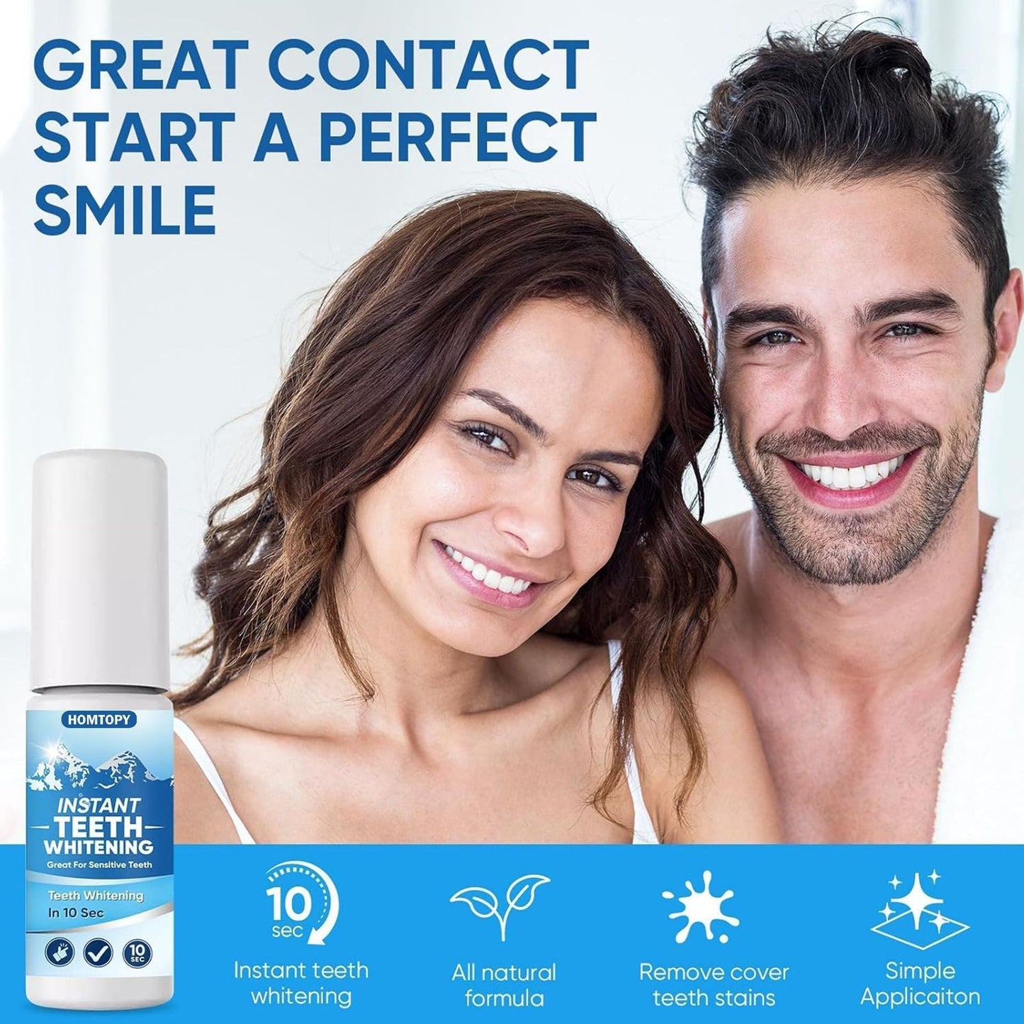 BrightSmile™ - Sofortiges Zahnaufhellungspigment für ein strahlendes Lächeln