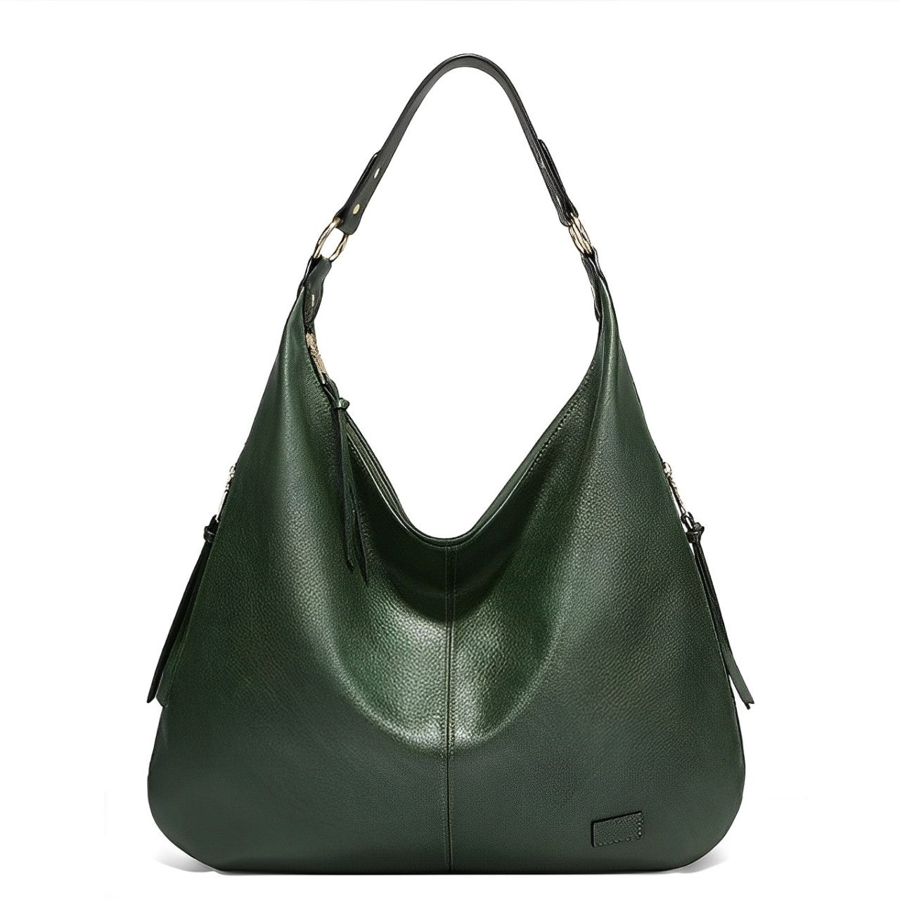 Alva™ | Simple large shoulder bag in solid color