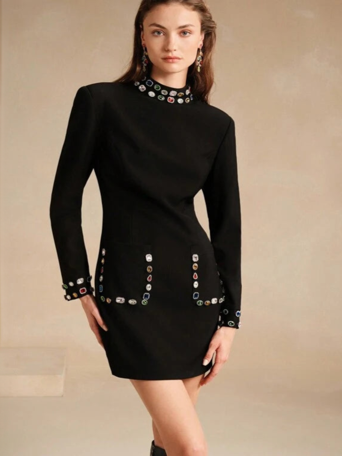 Vervana™ | Stylish and glamorous crystal mini dress