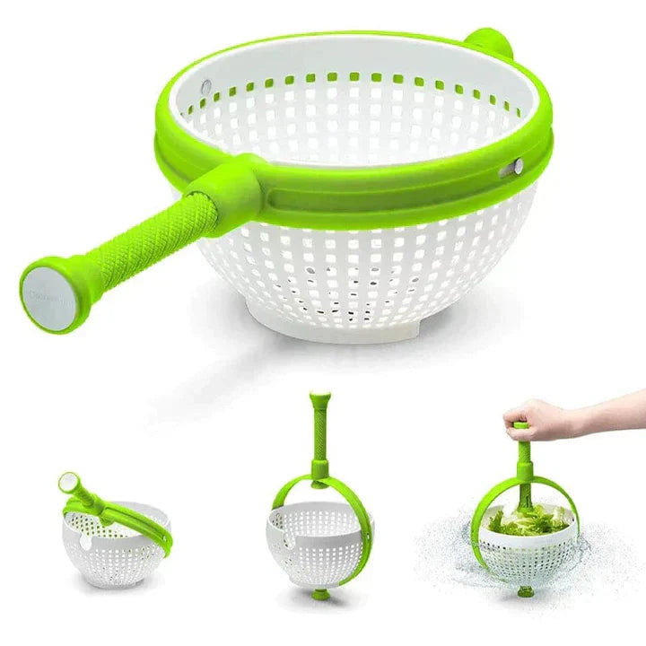 SaladTwist™ | Salad spinner and vegetable washer filter