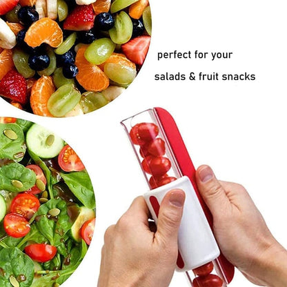 ZippyChop™ | Zippered Fruit and Vegetable Cutter