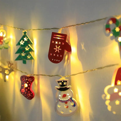 Snowstar™ – Battery-Operated Garland Lights | Holiday Collection