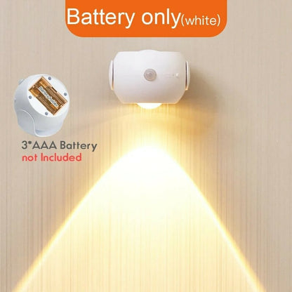 LumaGlow™ - LED Wiederaufladbare Innenwandlampe