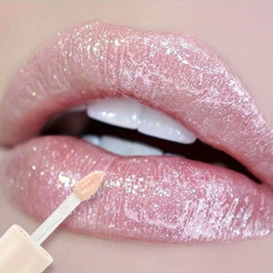 Transparenter Glanzlippenstift für strahlenden Glanz