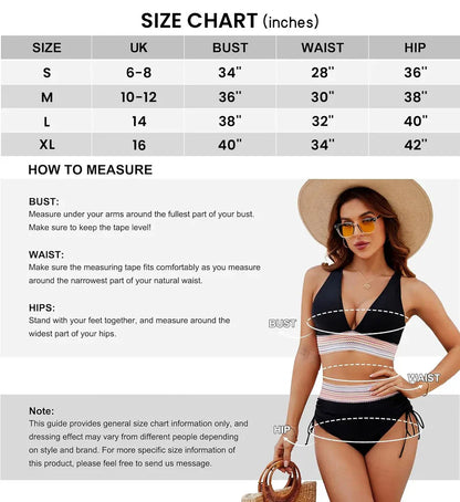 Estella™ | Women's High-Waisted Bikini Set
