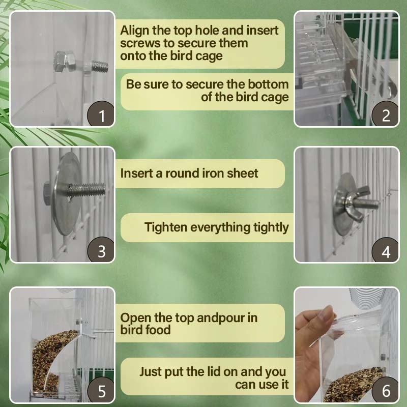 HappyBird Feeder™ | Always fresh food, without the hassle!