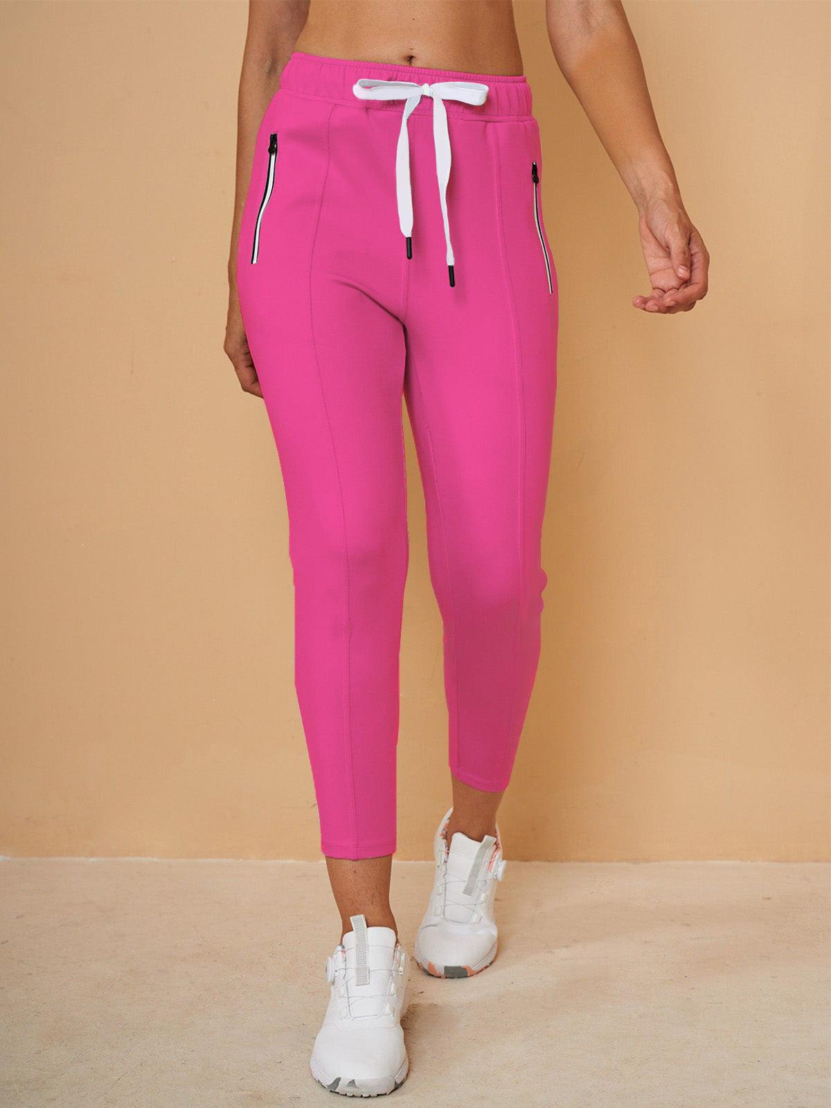 Plushee™ Drawstring Jogging Capri Pants