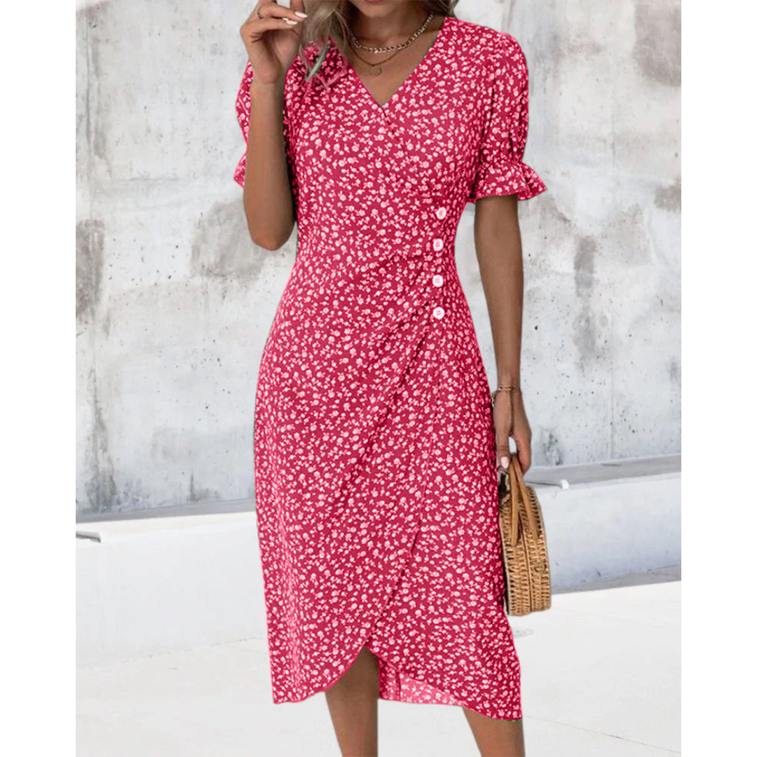 FlorenceWrap™ | Elegant wrap dress