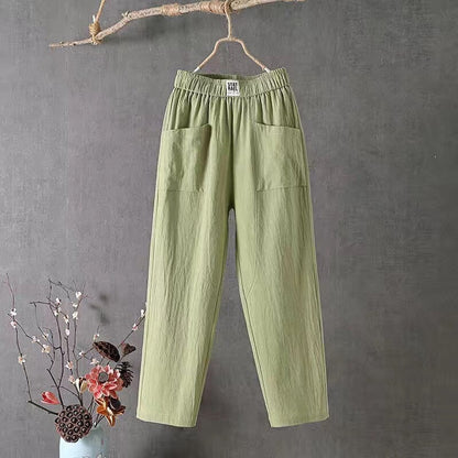 EcoEase™ | Cotton and linen casual pants!