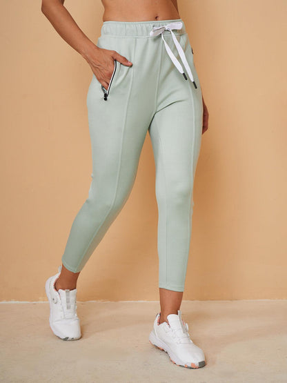Plushee™ Drawstring Jogging Capri Pants