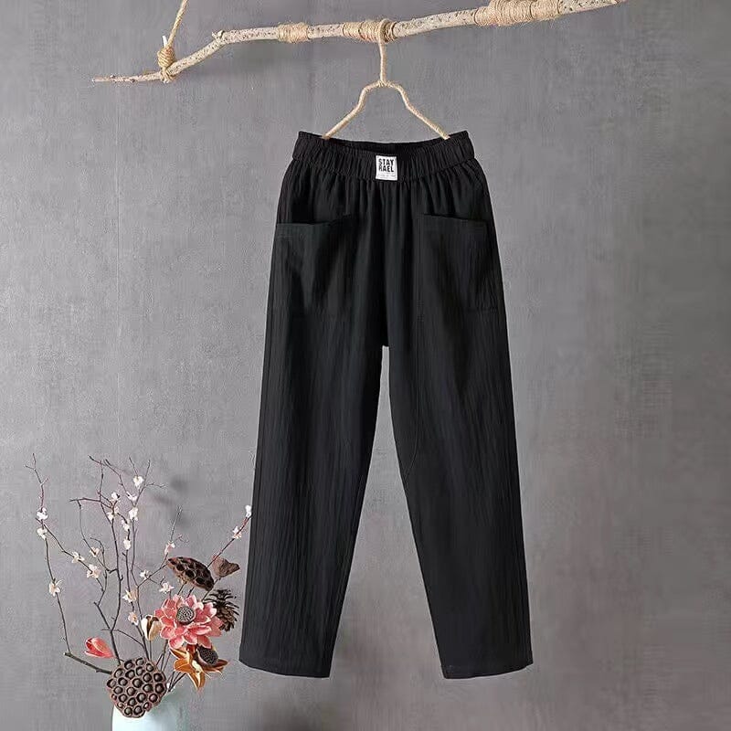EcoEase™ | Cotton and linen casual pants!