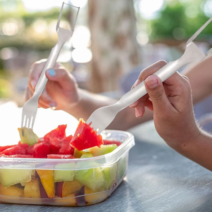FruchtPro™ | 2-in-1 stainless steel fruit cutter
