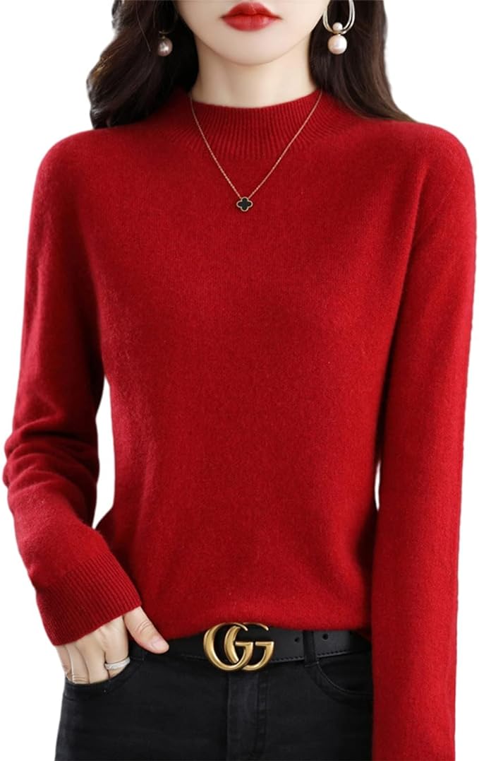Marilyn™ | Women's knitted sweater in a fixed fit and color