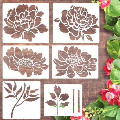 50% off | FlowerCraft™ - Large Decorative Flower Stencils [Last Day Discount] 