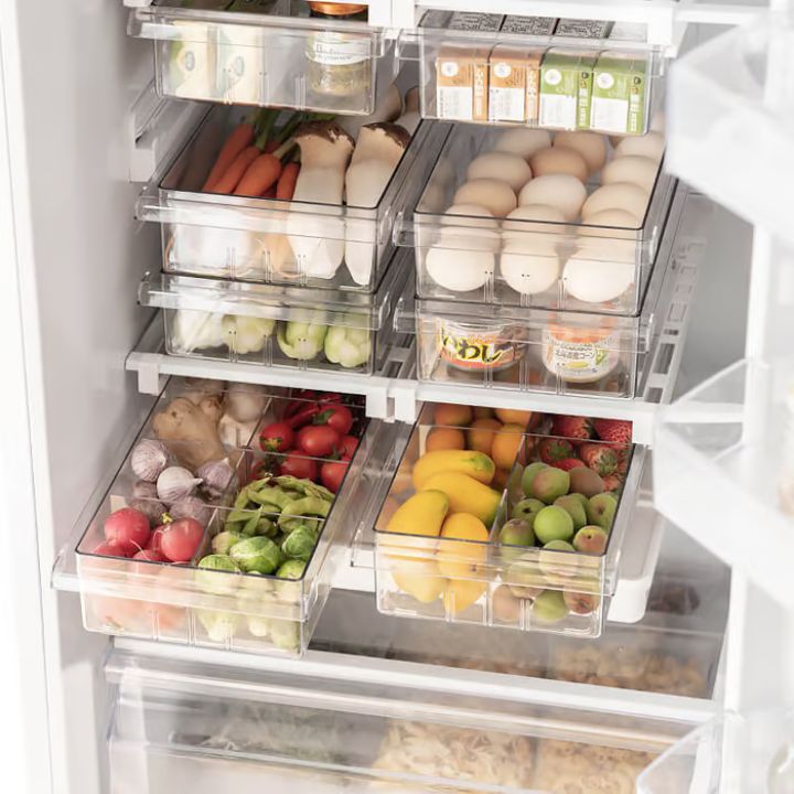CoolSpace™ | Space-saving arrangement of the refrigerator drawers