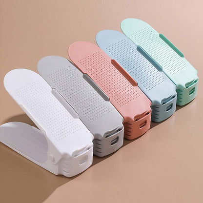 1+1 FREE | RackUp – Adjustable Double-Layer Shoe Rack [Last Day Discount]
