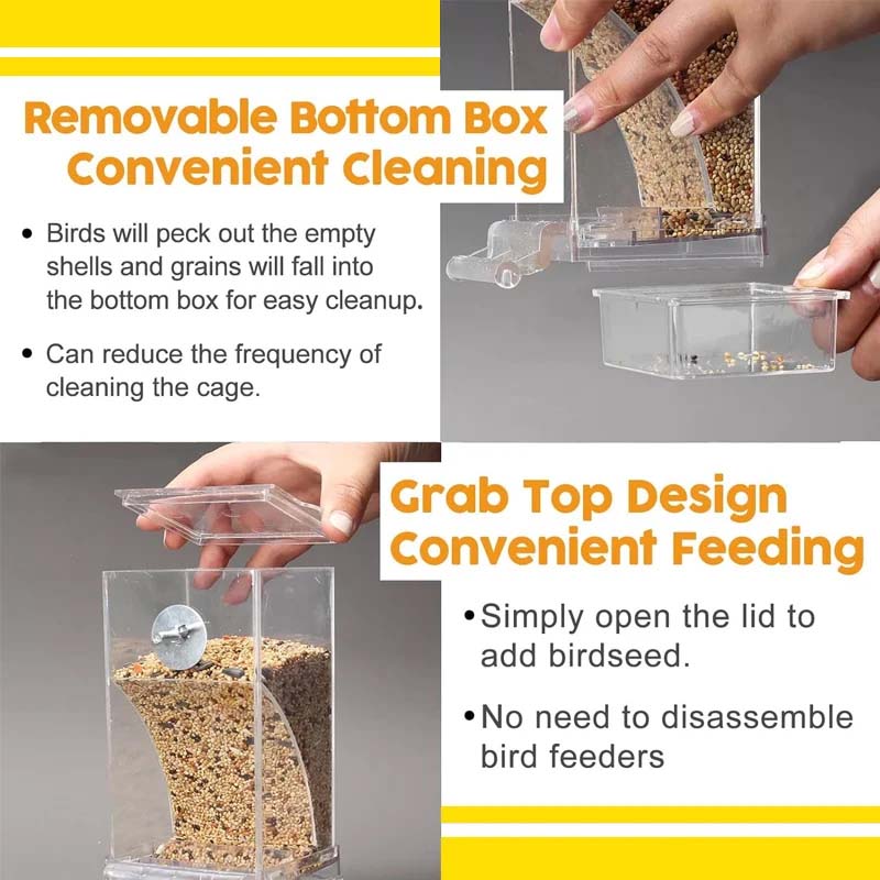 HappyBird Feeder™ | Always fresh food, without the hassle!