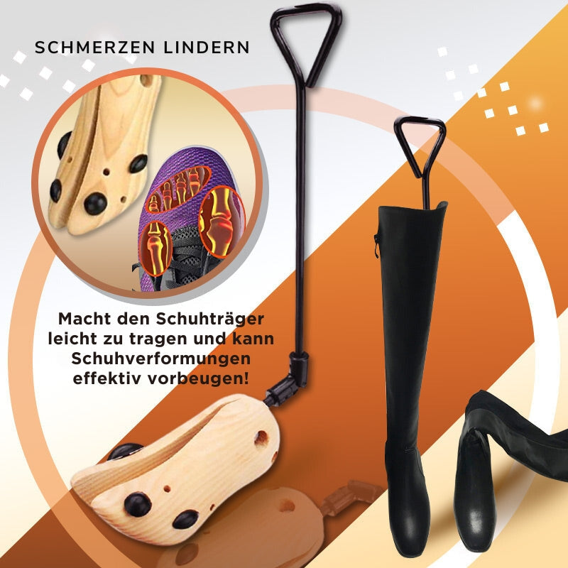 TimberStride™ | Wooden tools for wide shoes 