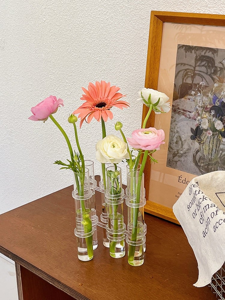 Klappbare Blumenvase Dekoration