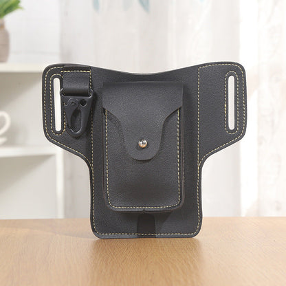 VersaBag™ | Multifunctional leather cell phone belt bag 