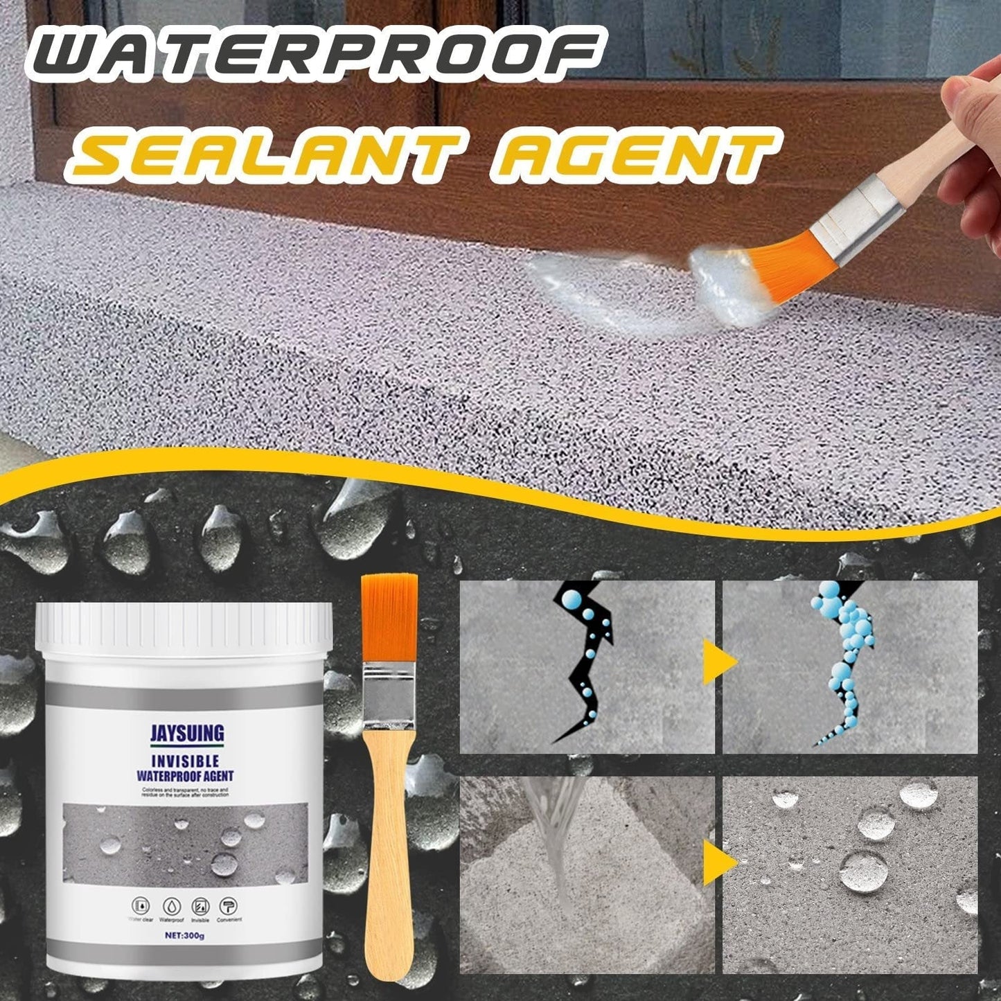 50% off | UltraSeal™ | Super-strong, invisible, waterproof anti-leak sealant [Last Day Discount]
