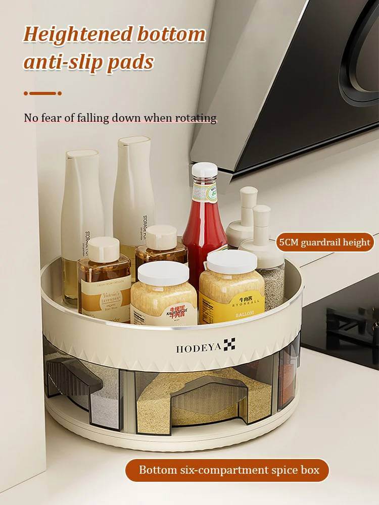 SpiceSphere™ - 360° drehbarer Küchenorganizer