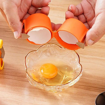 EggCracker™ | Efficient Eggshell Opener and Separator [1+1 Free]