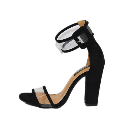 Strutique™ | T-Stage Fashion High Chunky Heel Style Stilettos 
