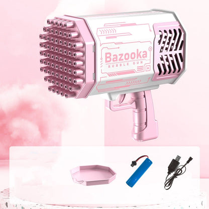 50% off | Bazooka Bubble Gun - Rocket 69 Holes Soap Bubbles