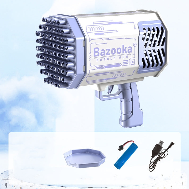 50% off | Bazooka Bubble Gun - Rocket 69 Holes Soap Bubbles
