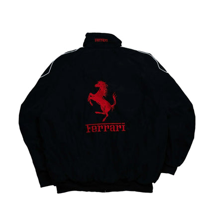 Comfry™ | Unisex vintage Ferrari-style racing jacket