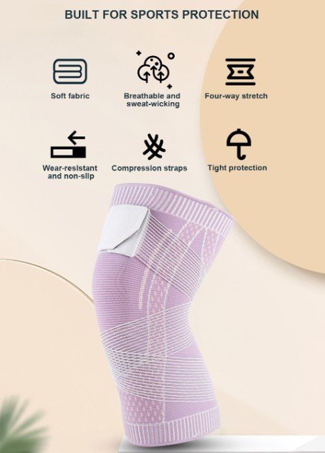 Sport Kniebandage Überzug