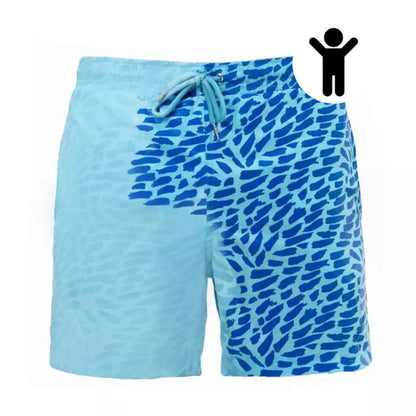 AquaGlow™ | Swim Trunks - Immerse yourself in color! 