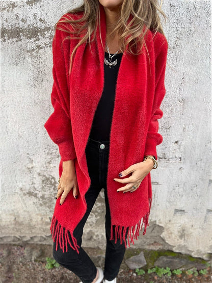 Torch | Trendy wrap sweater with long sleeves