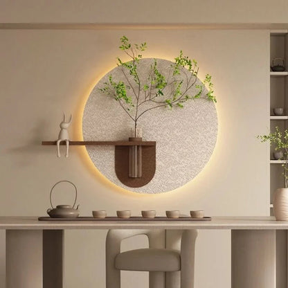 LunaGlow™ - Minimalistische Mondwandlampe Kunst