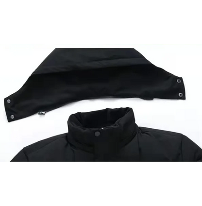 Frostel™ | Men's hooded, padded, and fleece-lined winter jacket – perfect for cold days